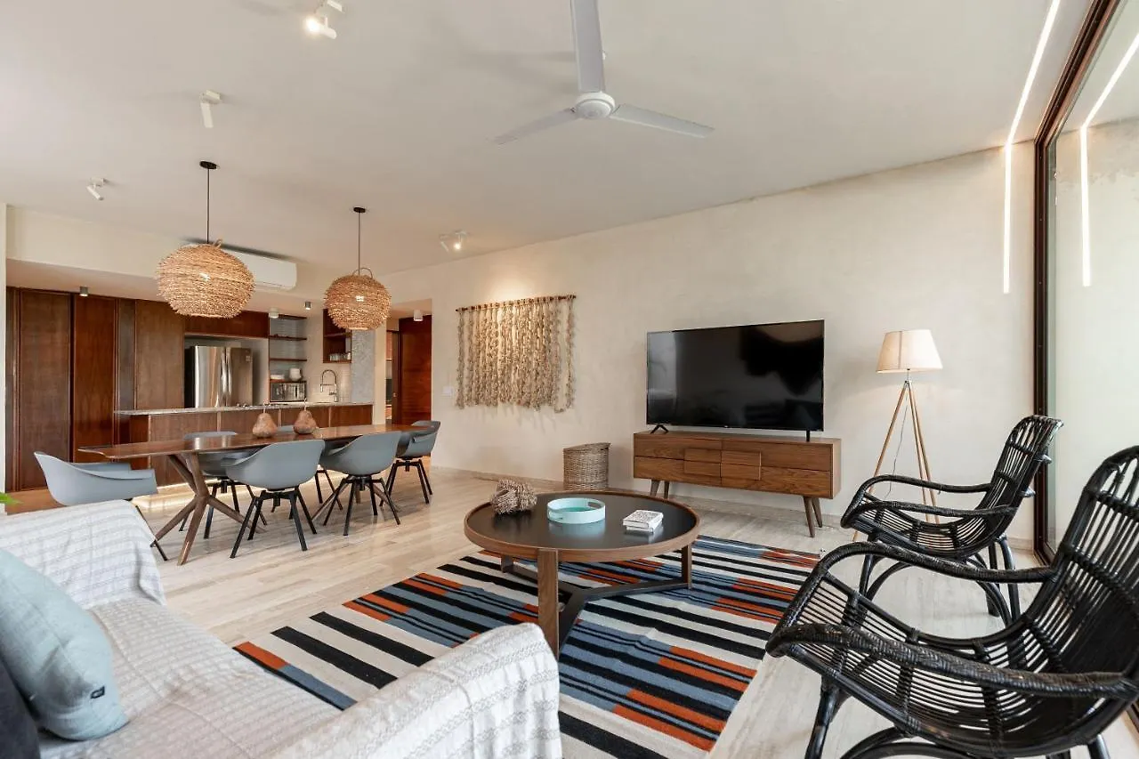 308-303 Beautiful Apartments With 3 Bedrooms Tulum Meksika